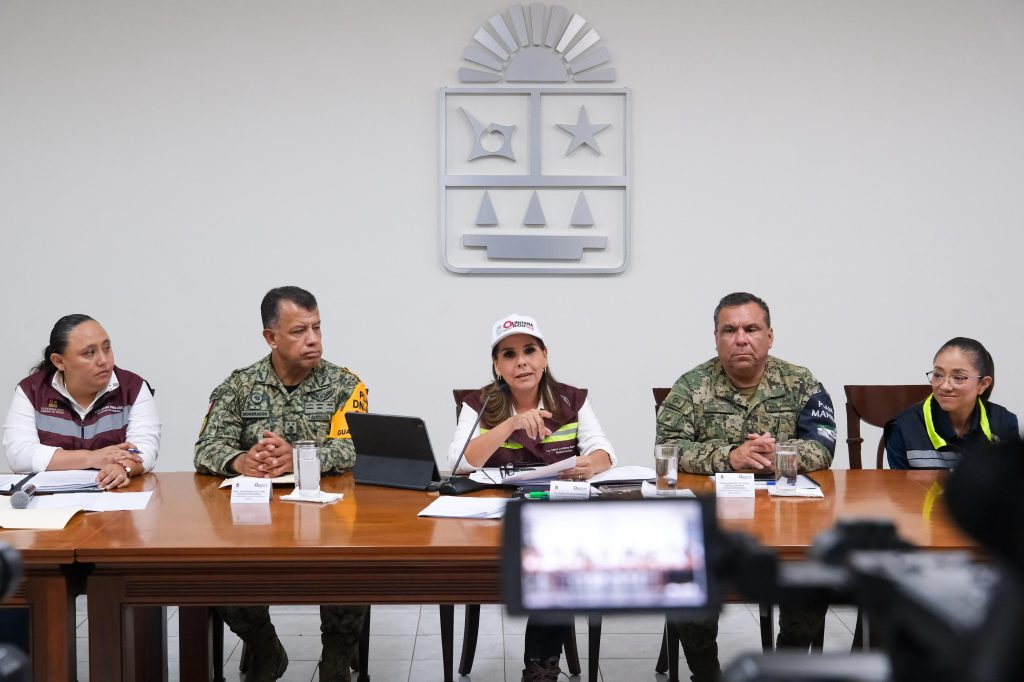 Confirma Mara Lezama saldo blanco en Chetumal en acciones coordinadas por onda tropical